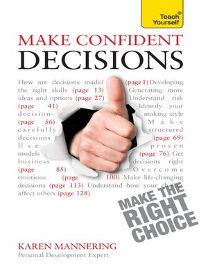 cover image of Make Confident Decisions